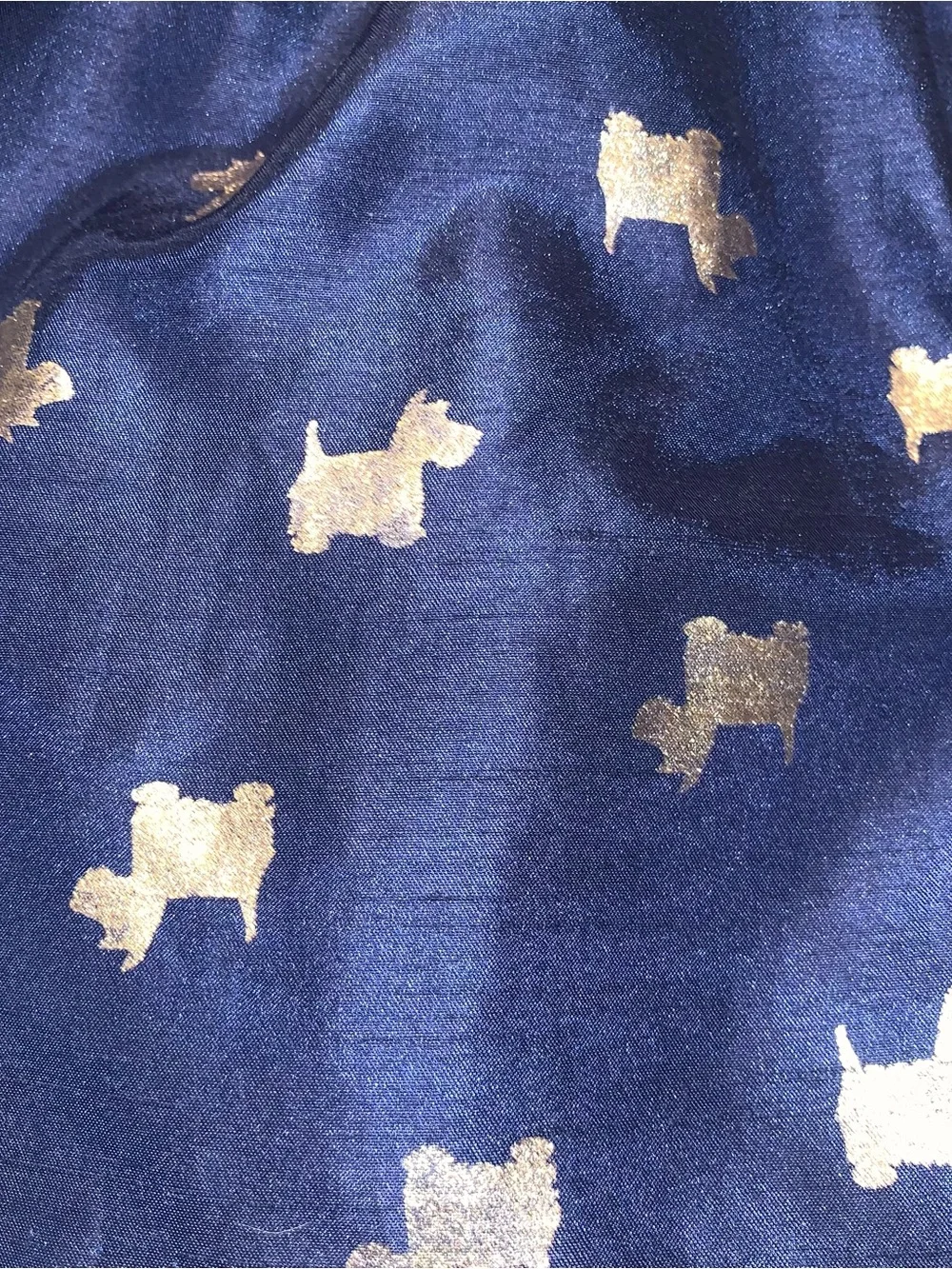 Gymboree navy satin